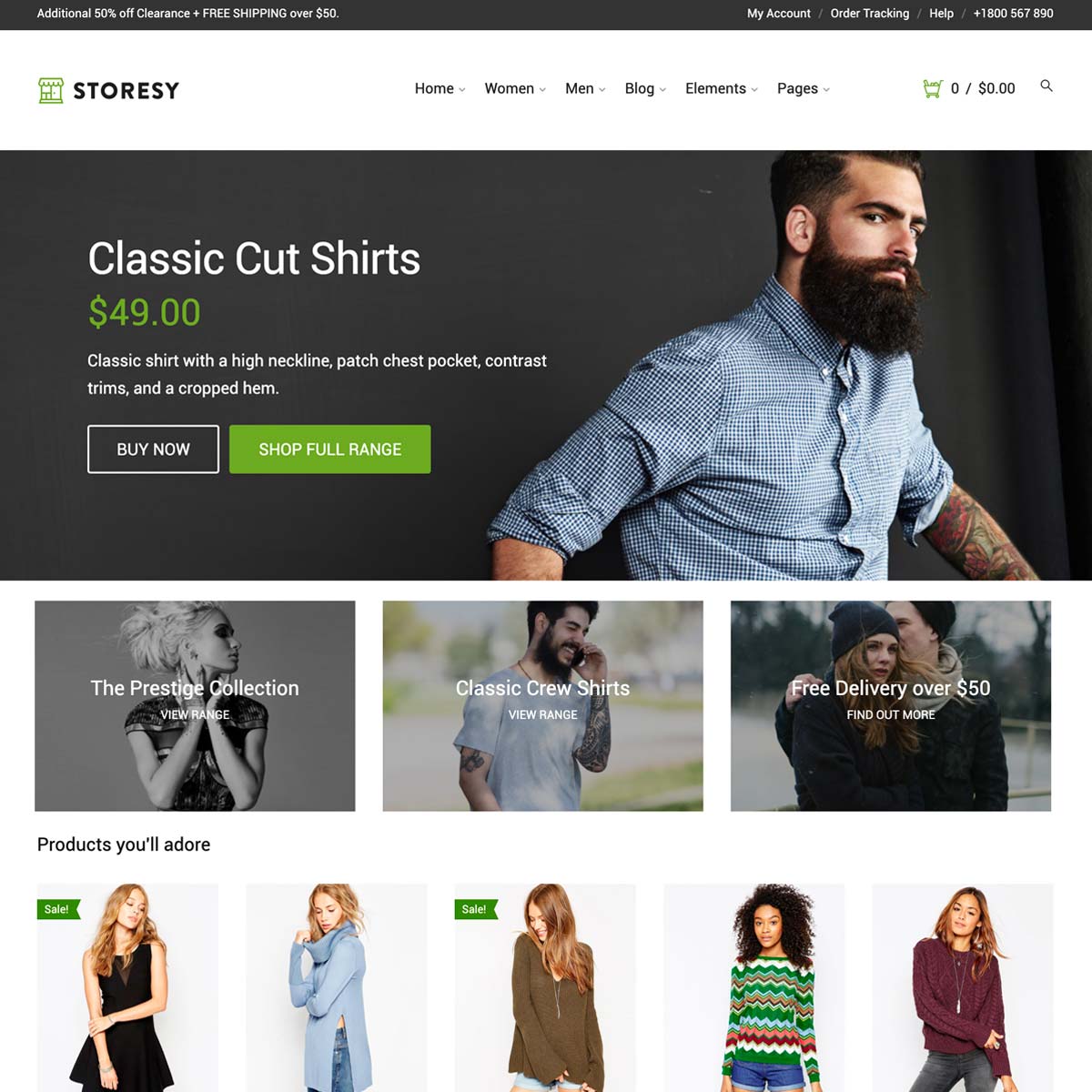 Storesy WooCommerce Theme Storesy WooCommerce Theme
