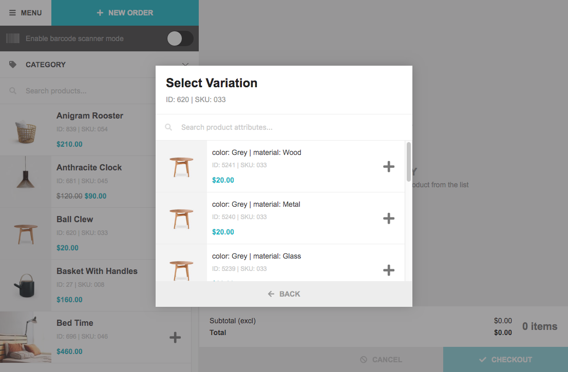 FooSales WooCommerce POS plugin