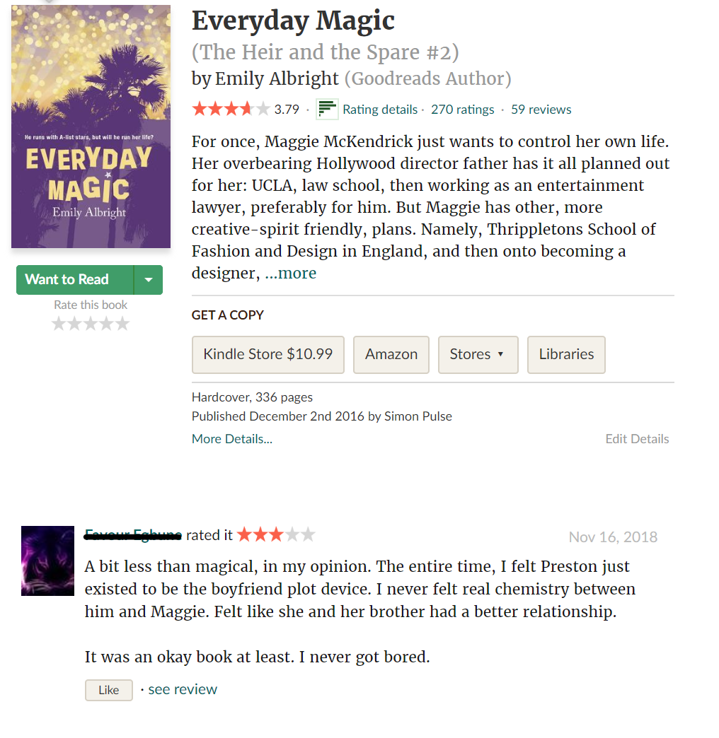 Review on Goodreads