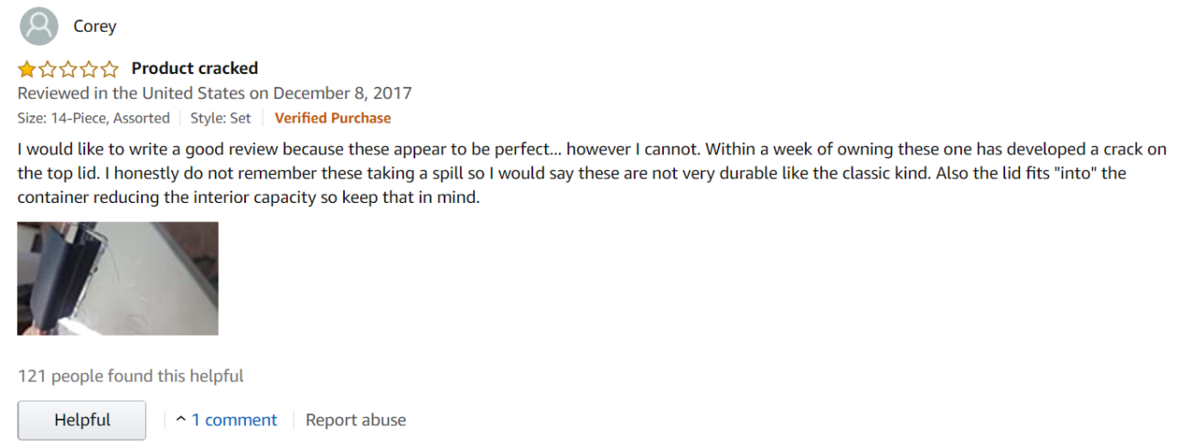 Good negative review