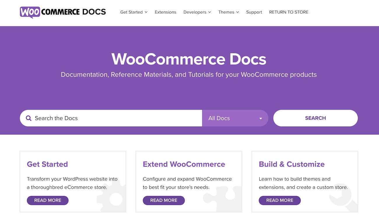 WooCommerce Docs