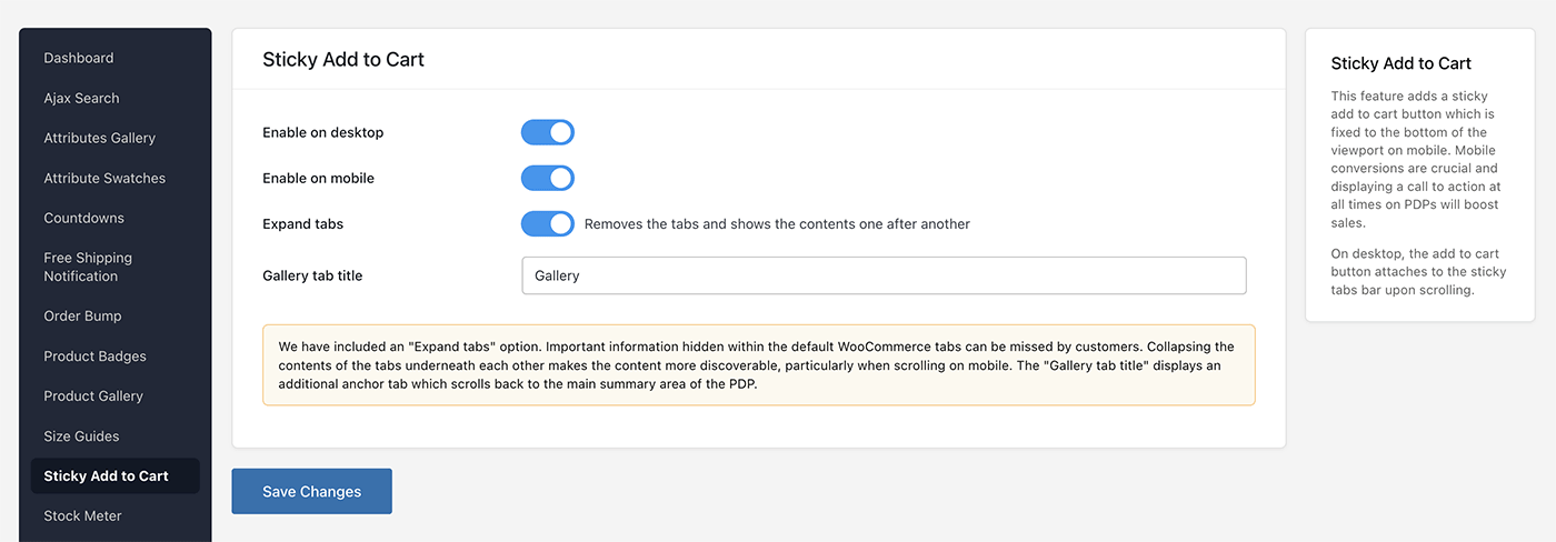 CommerceKit Sticky Add to Cart