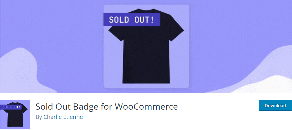 The Sold Out Badge for WooCommerce plugin