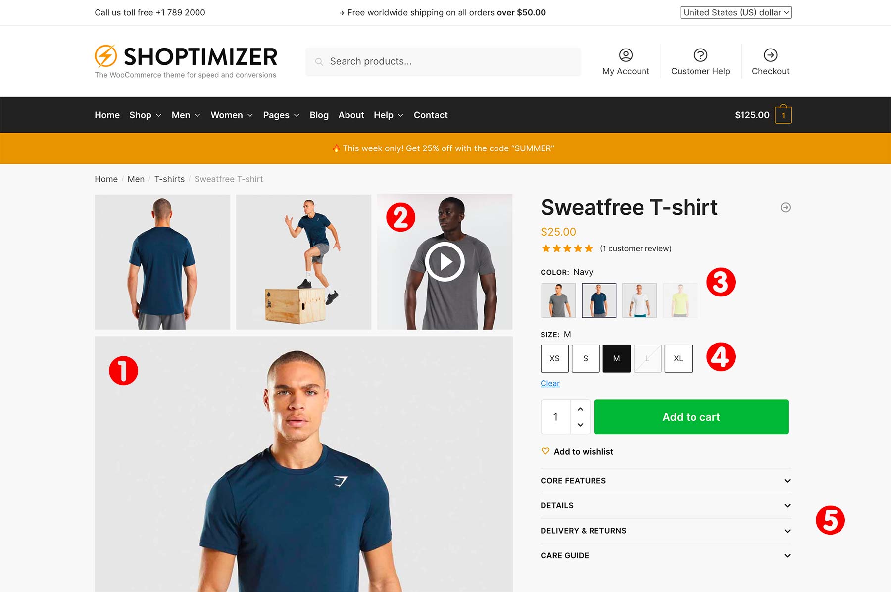 Shoptimizer Single Variable Product Page