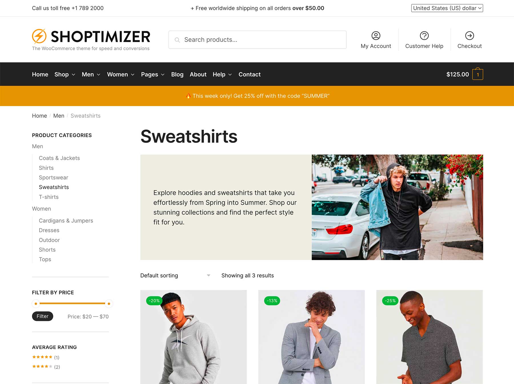 Include your own custom empty mini cart content in Shoptimizer