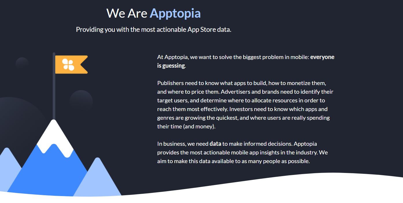 Apptopia about page