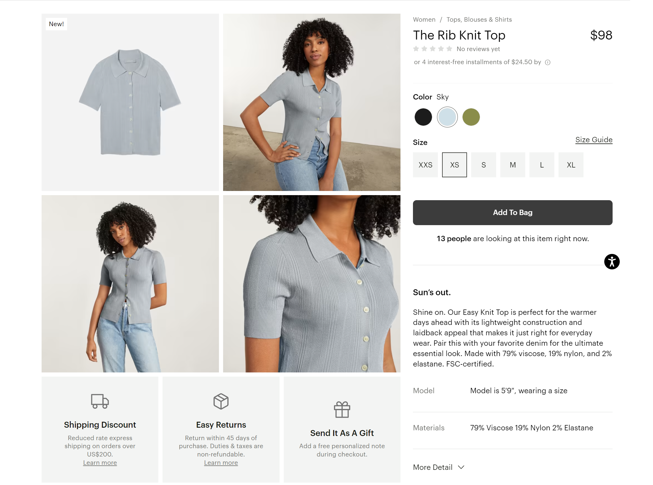 Everlane example