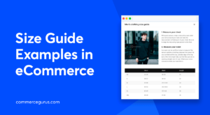 Size Guide Examples in eCommerce