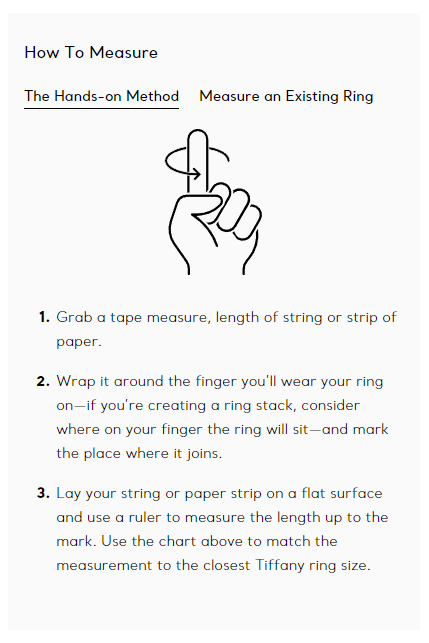 Measurement instructions