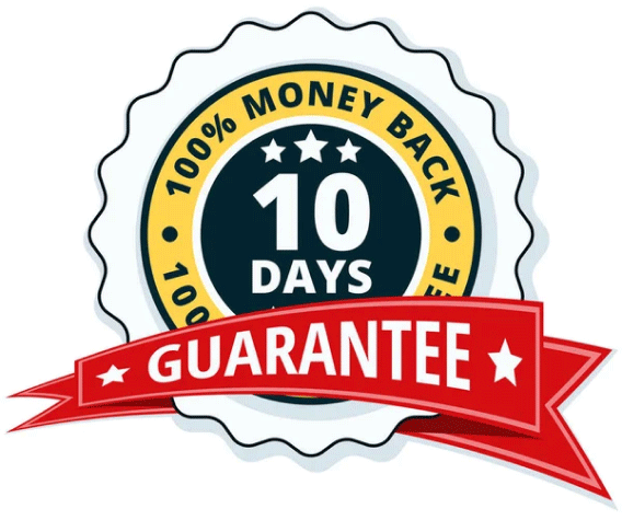 10 day money back guarantee