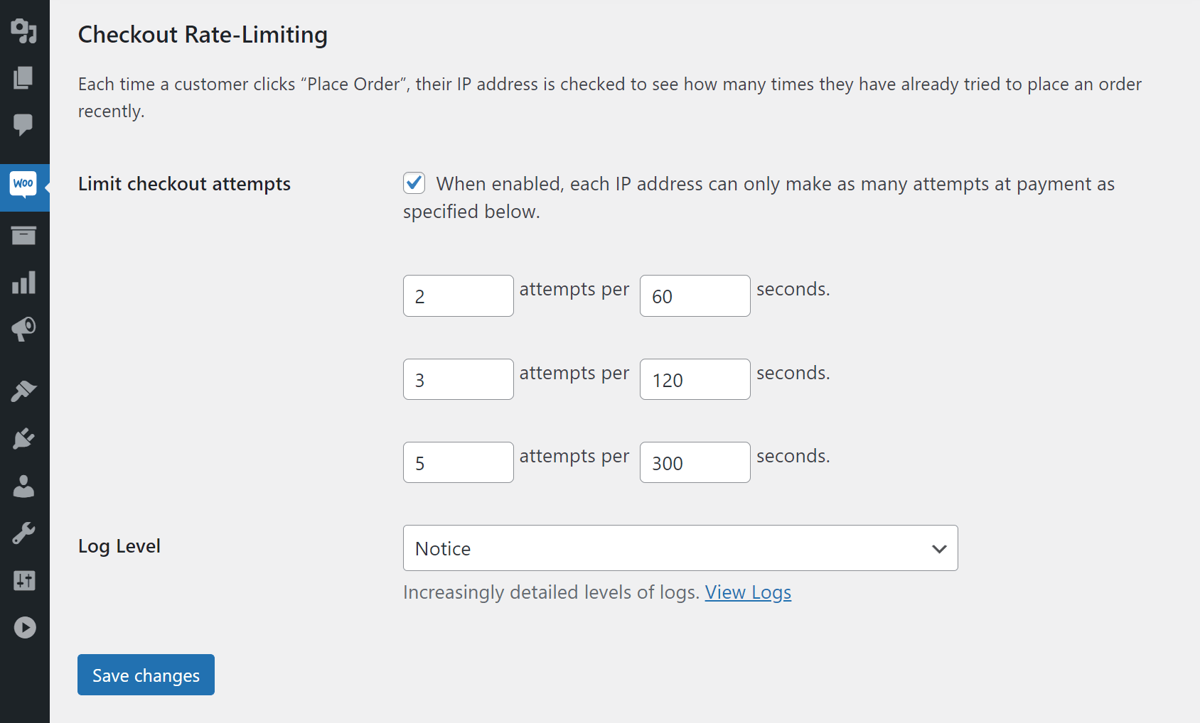 WooCommerce Card Testing Fraud Prevention and Solutions Rate Limiting