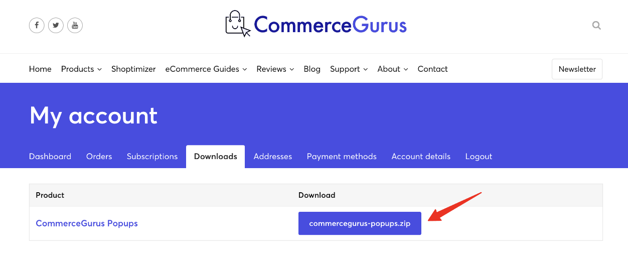 Download CommerceGurus Popups