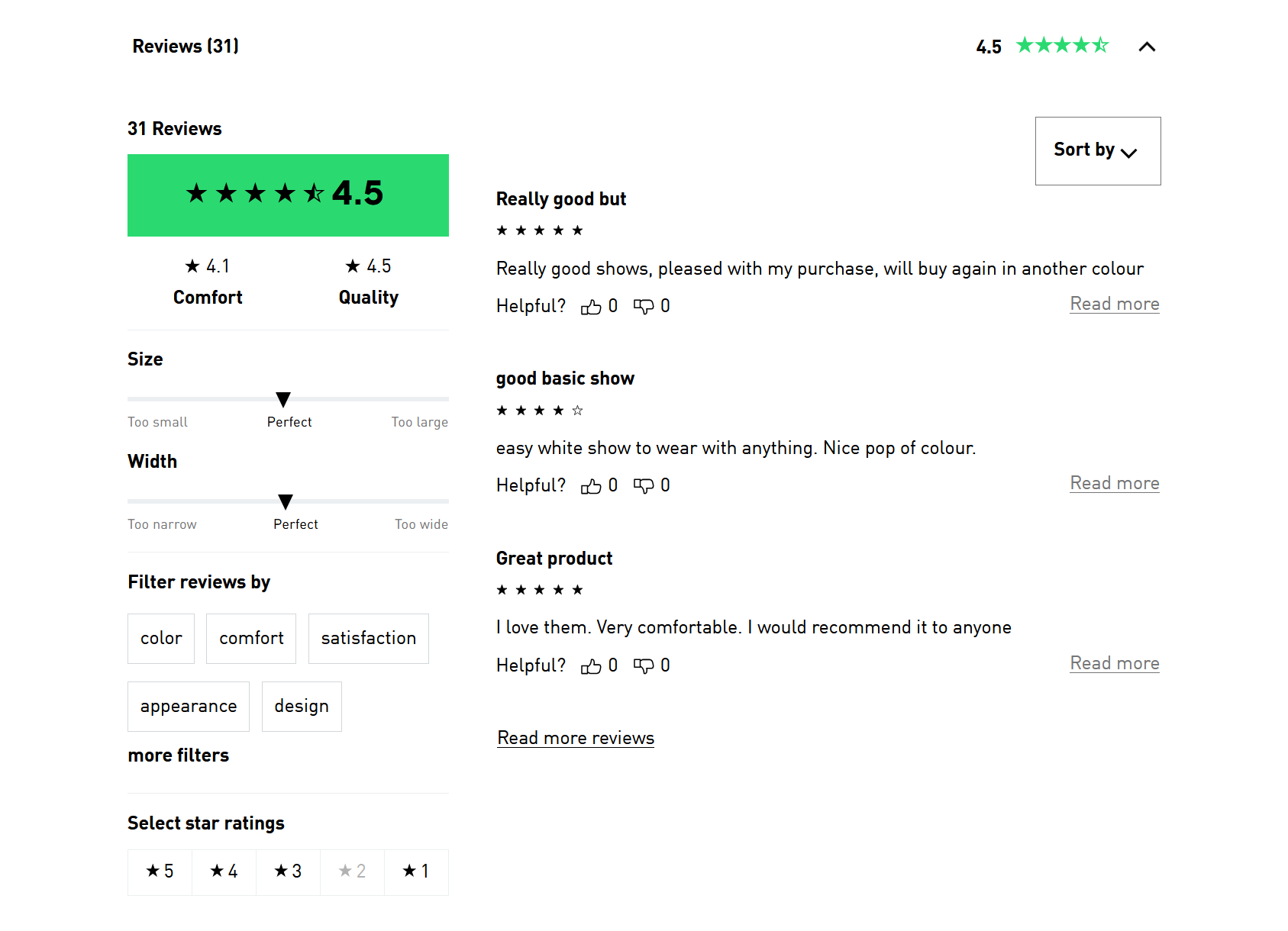 Published Customer Reviews