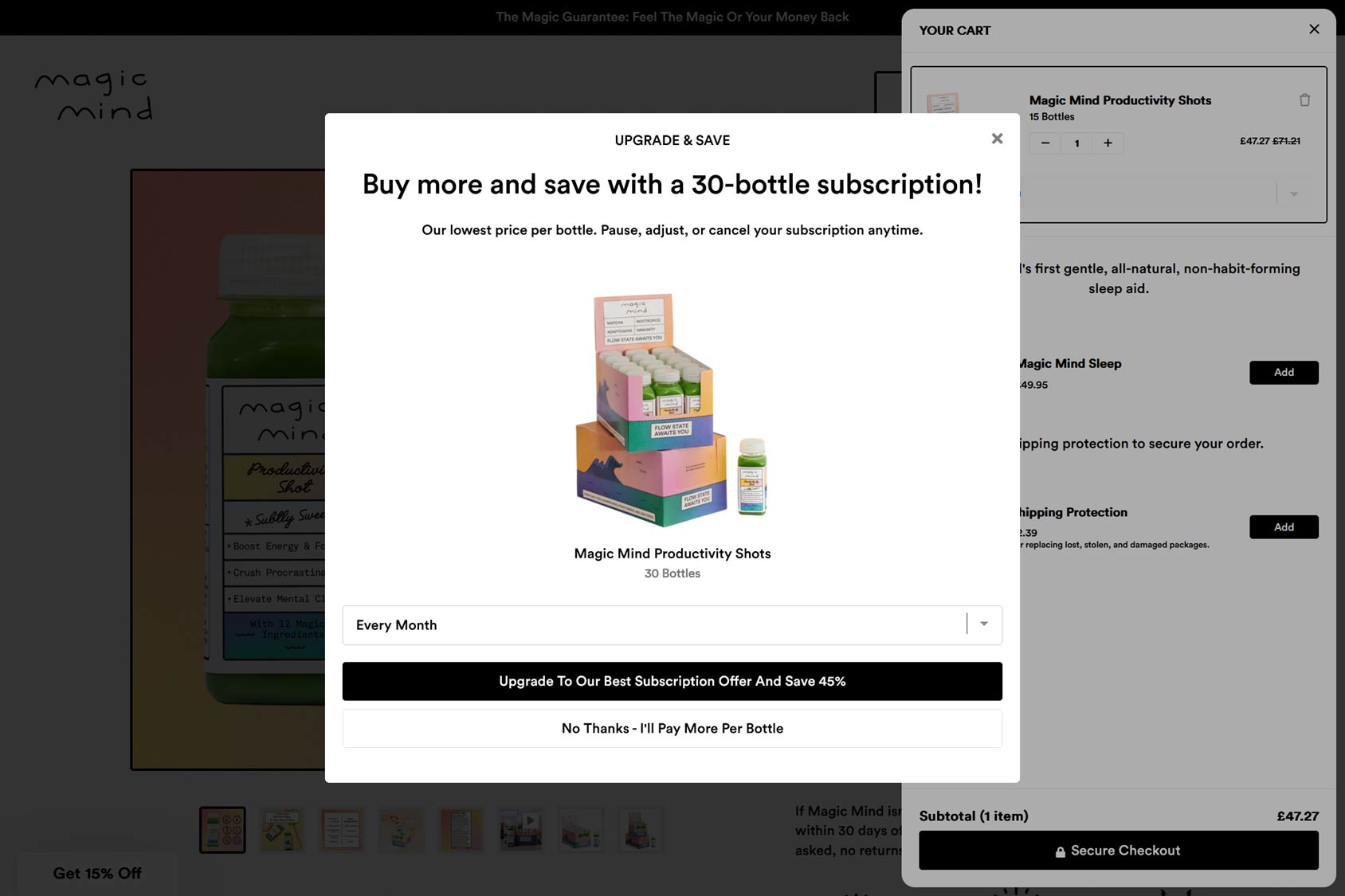 Example of a Simple Popup Design