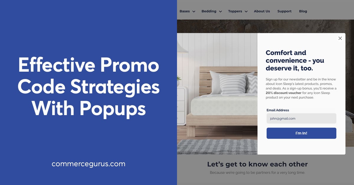 Effective Promo Code Strategies With Popups