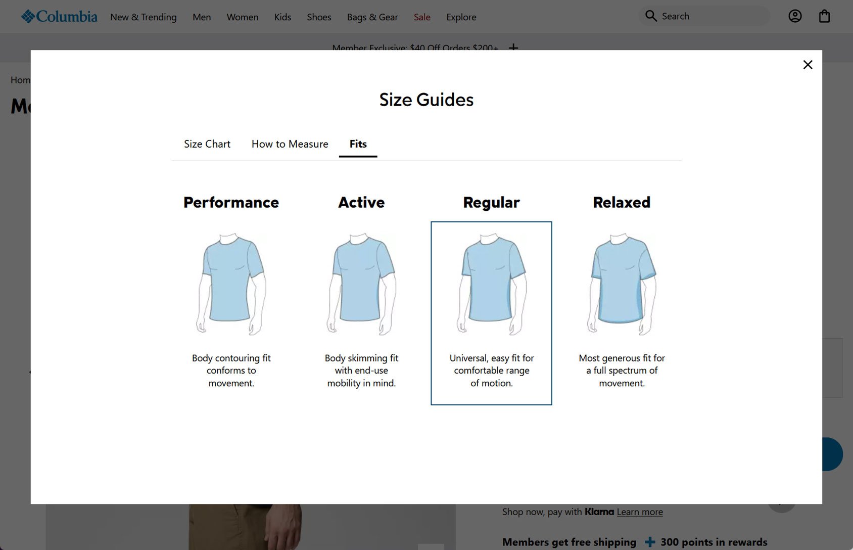 Size Guide Example