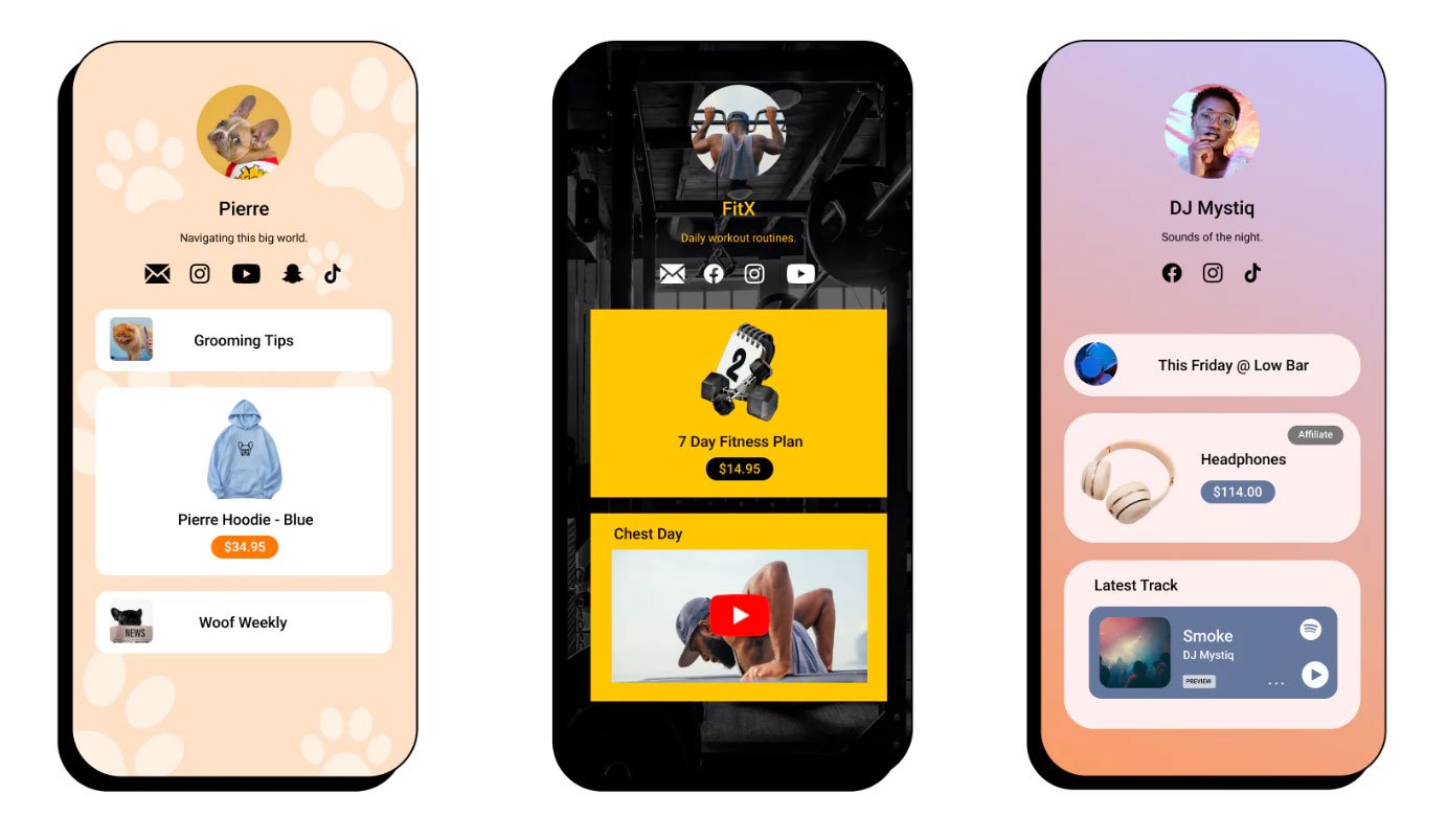 Shopify Linkpop Example