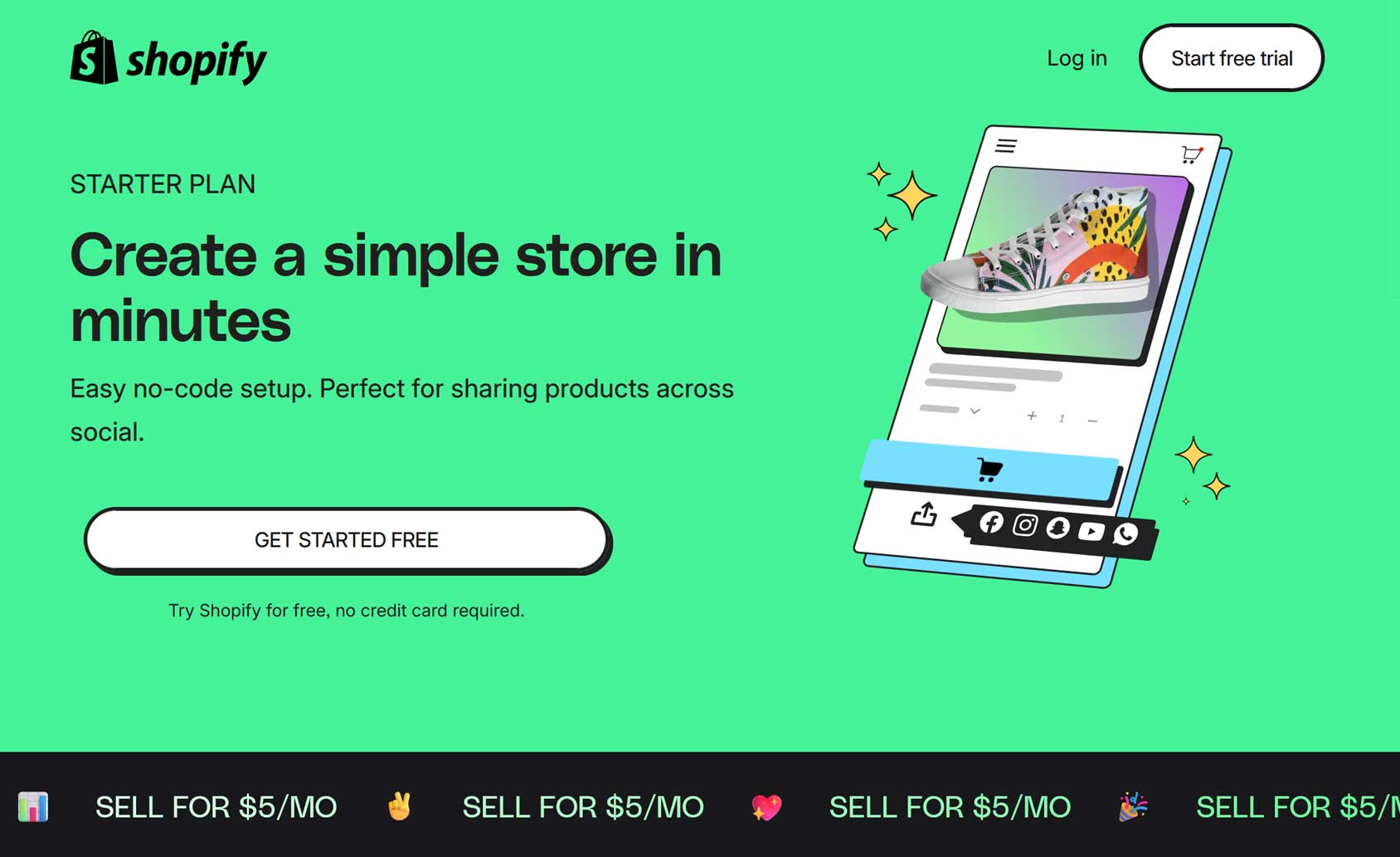 Shopify Starter Plan Explained