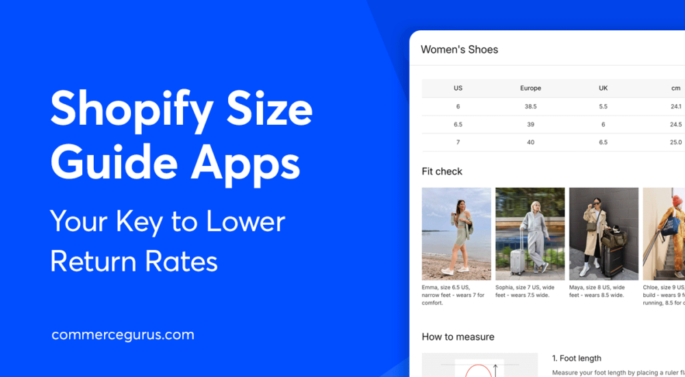 Shopify Size Guide Apps