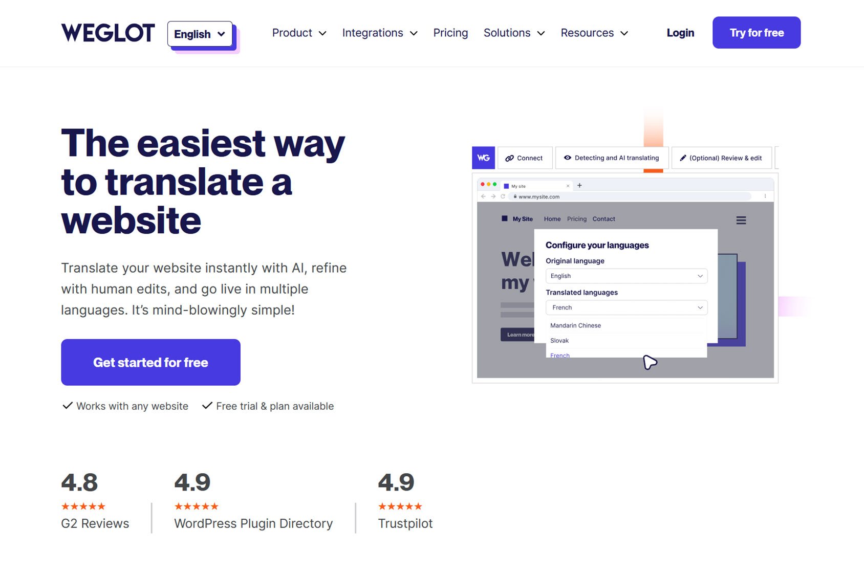 Weglot Translation Service