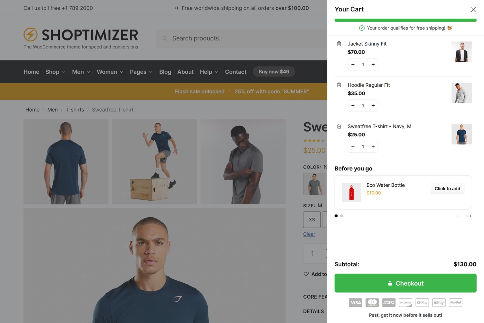 Shoptimizer Cart Drawer Example