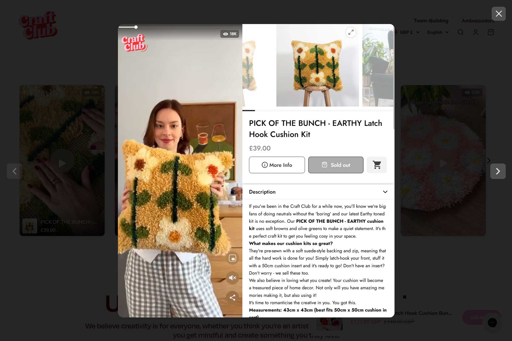 Shoppable Video Dynamic Content