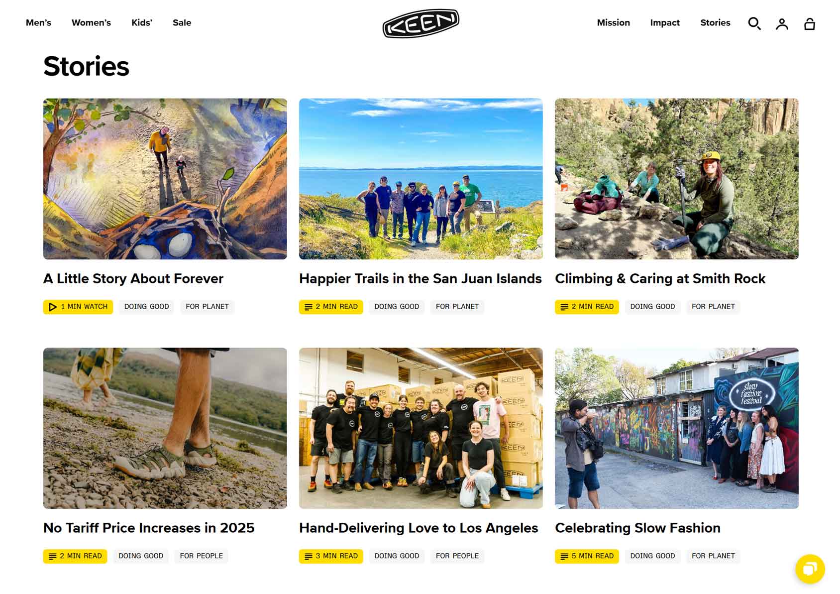 eCommerce Customer Stories Feature