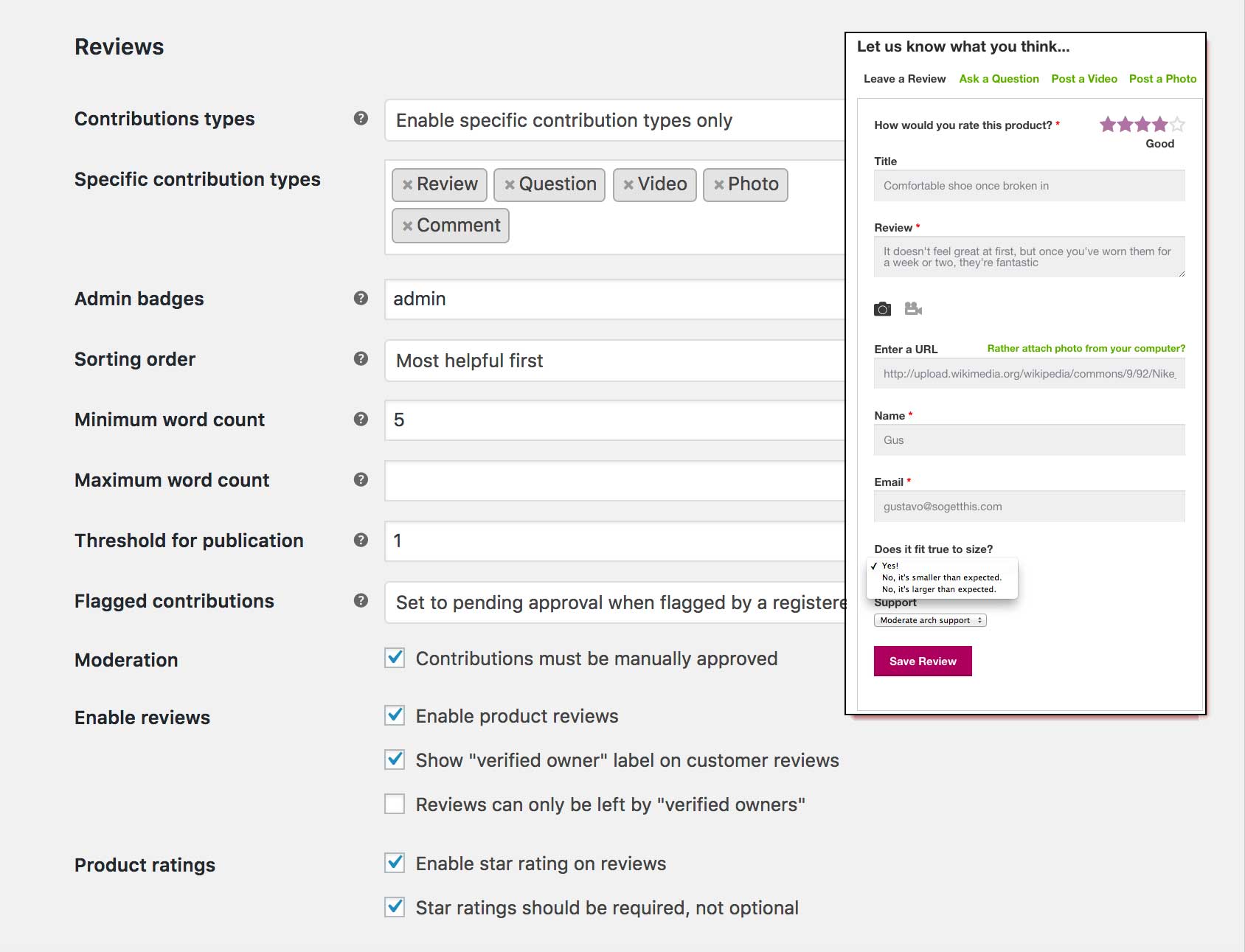 Product Reviews Pro WooCommerce eCommerce Reviews App