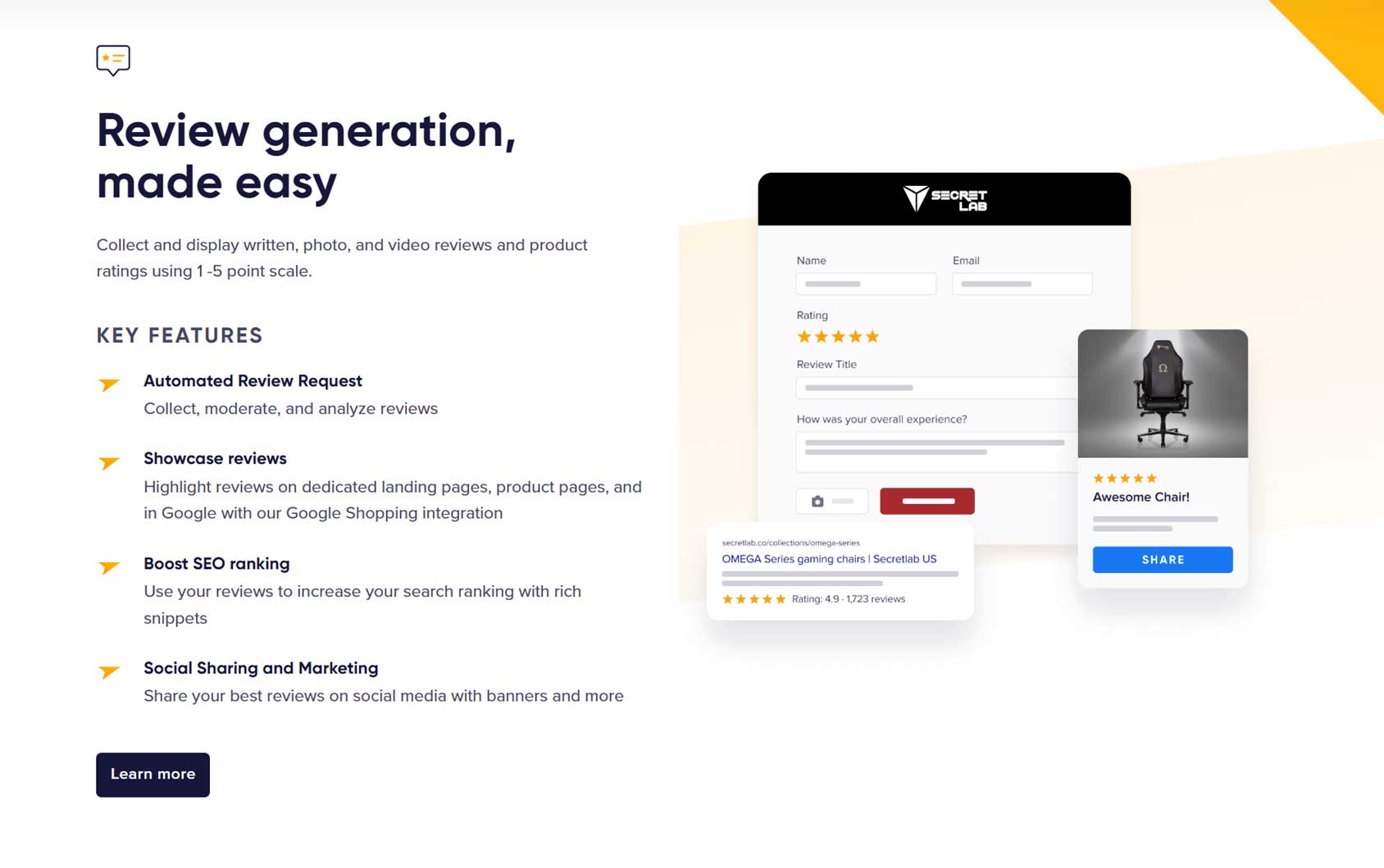Stamped Reviews App