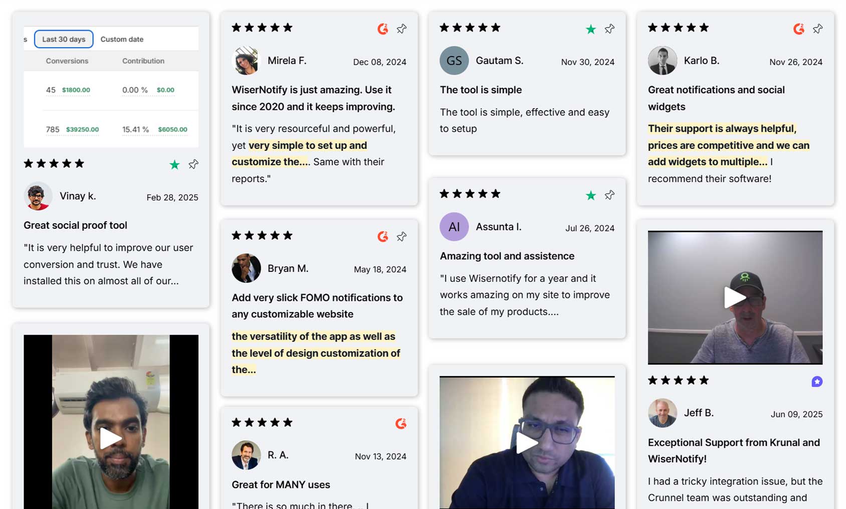 Wiser Review App
