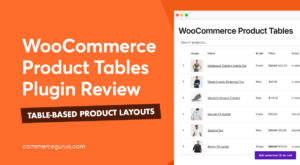 WooCommerce Product Tables Review