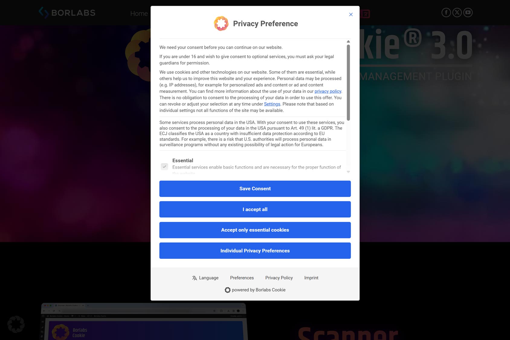 Ensure the cookie notices at your store don't cause layout shifts.