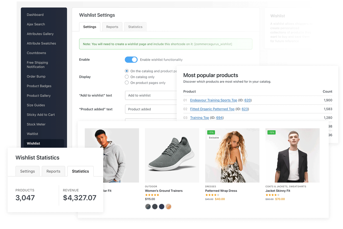 CommerceKit Wishlist