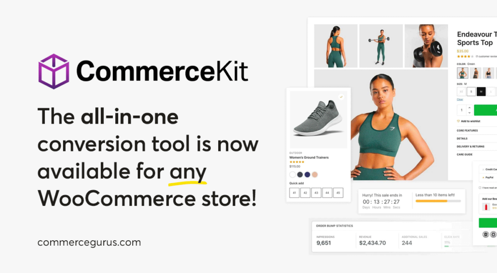 CommerceKit Now Works with Any WooCommerce Theme