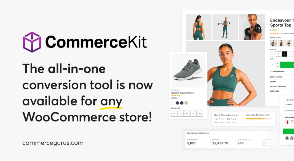 CommerceKit Now Works with Any WooCommerce Theme